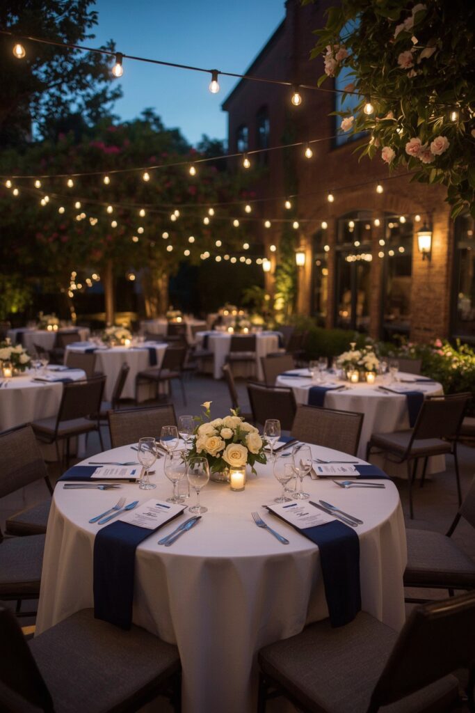 Private Patio Dinner with Personalized Menus