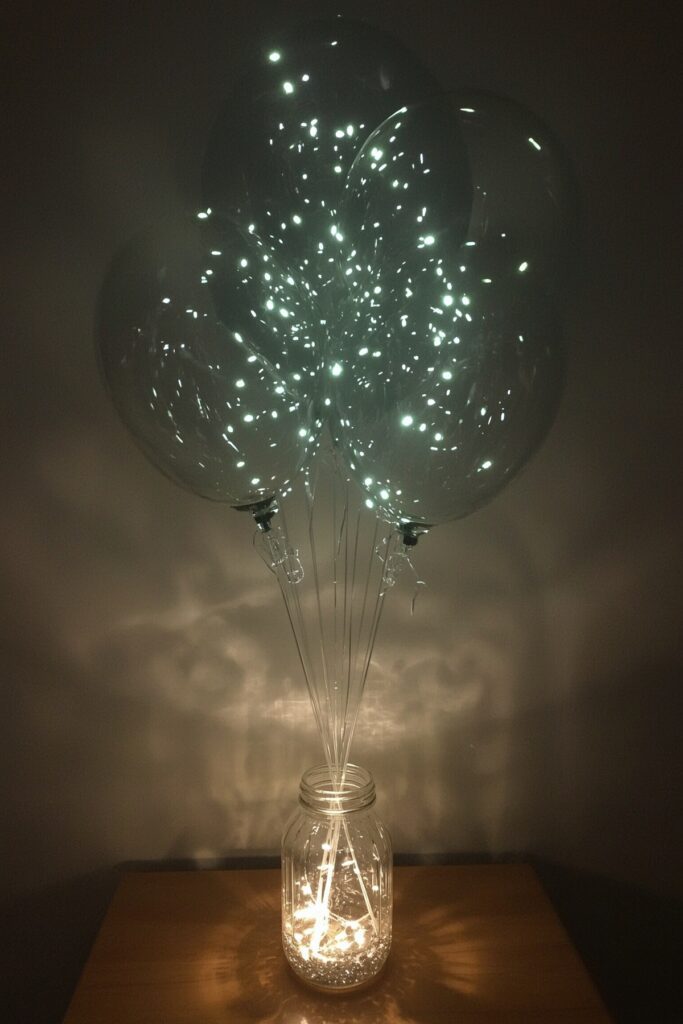 LED Balloon Table Bouquets