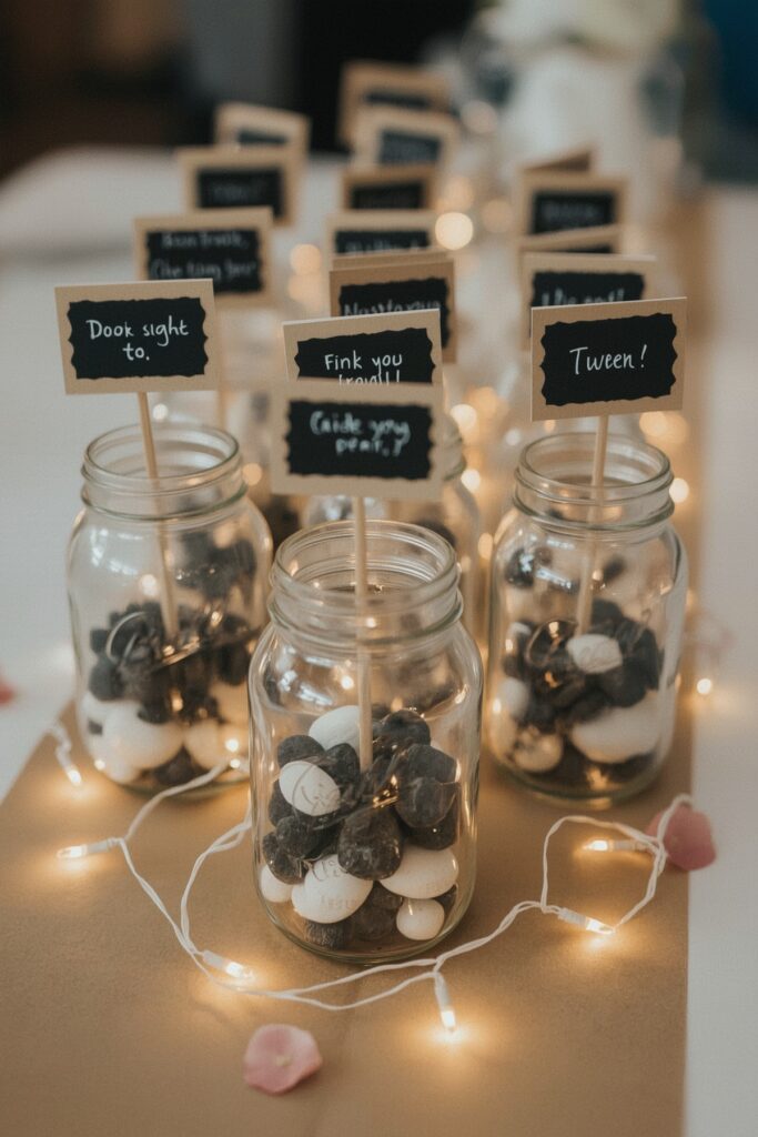 Chalkboard Quote Jars