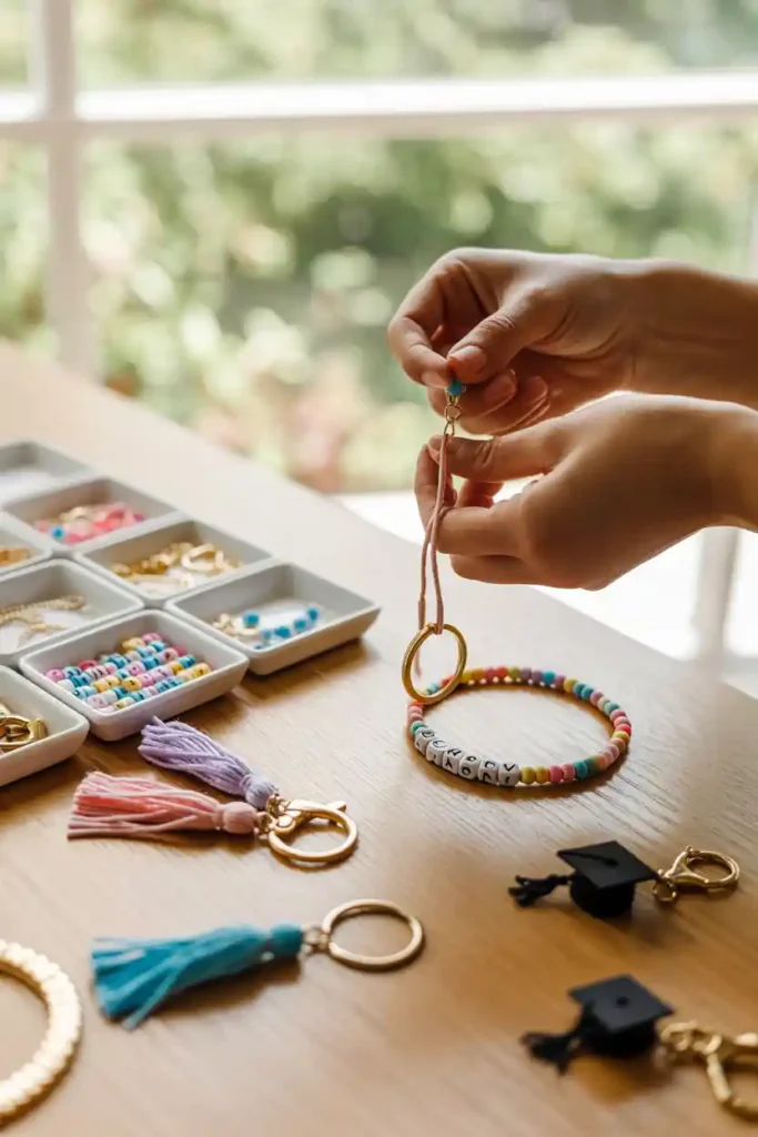 DIY Tassel Keychain Craft