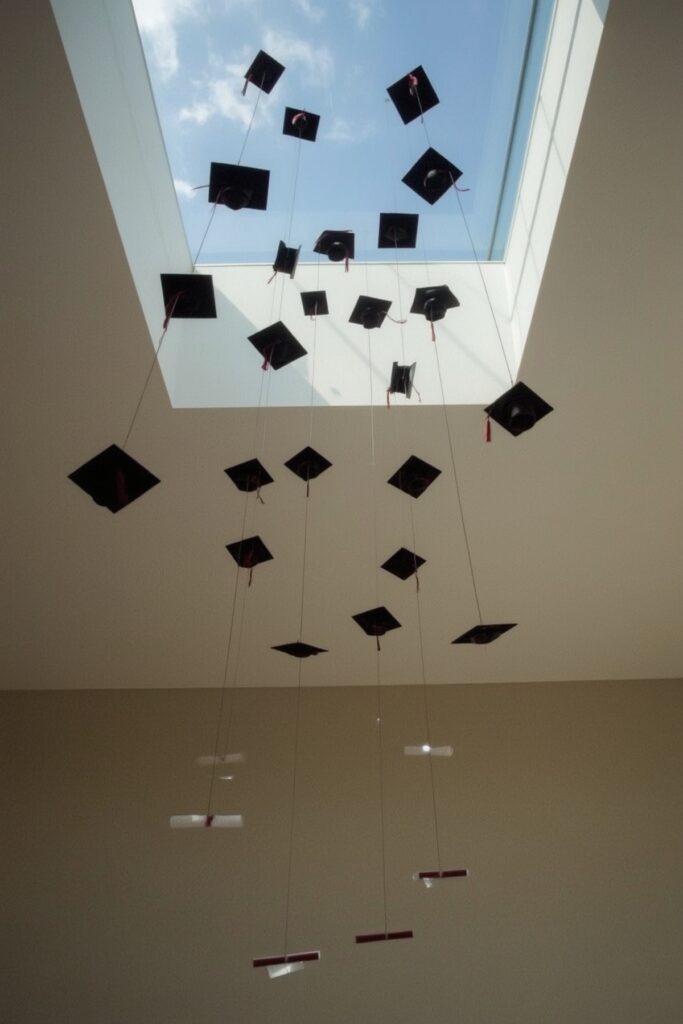 Floating Cap and Diploma Ornaments