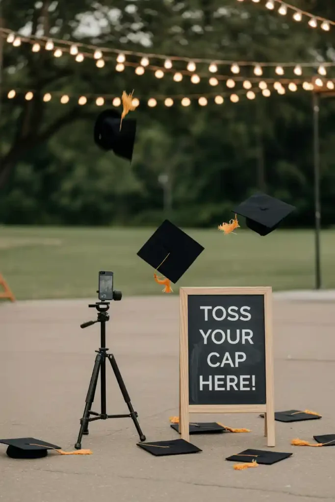 Cap Toss Slow-Mo Video Station