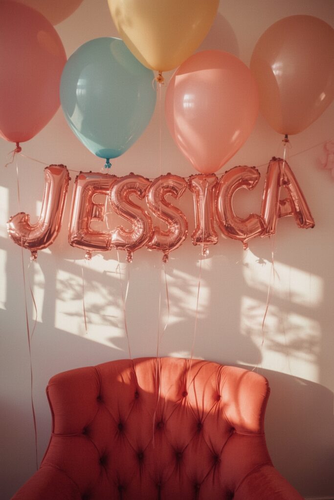 Personalized Name Balloons for Each Graduate