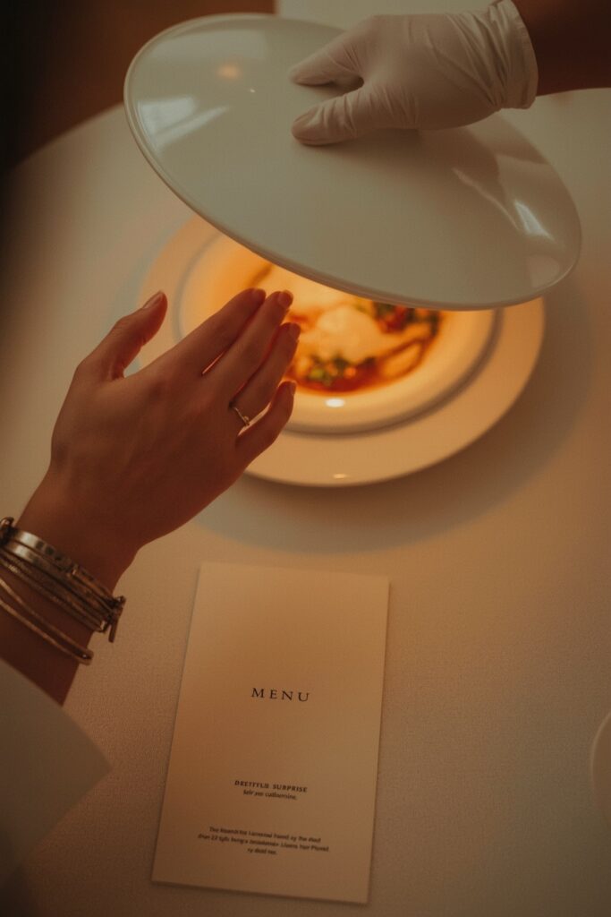 Pre-Fixed Course Meal with Surprise Dish Reveal