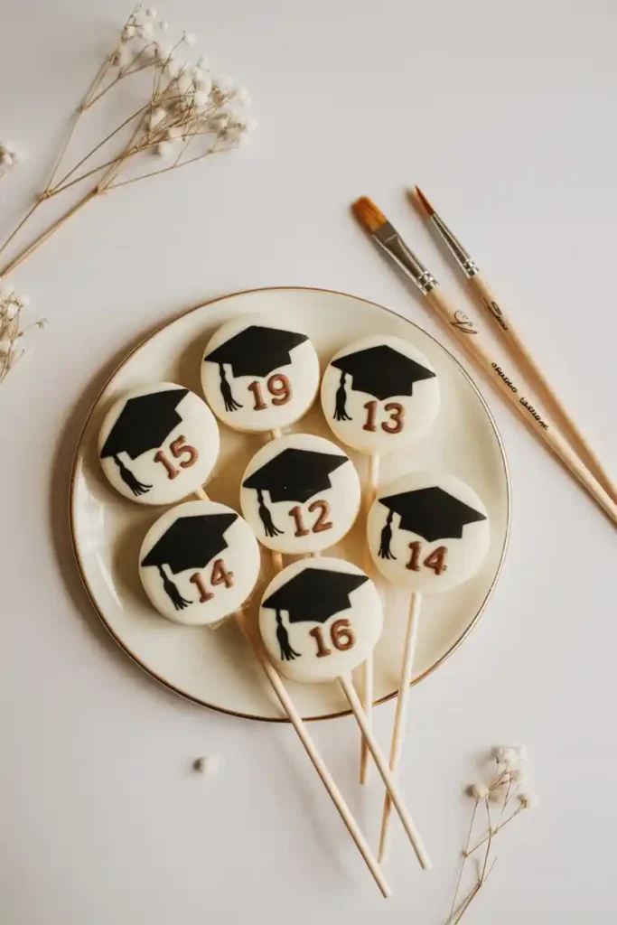 Hand-Painted Sugar Lollipop Favors
