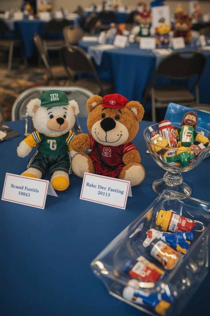 School Mascot Table Decor