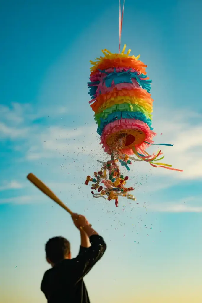 Grad Cap Piñata Smash