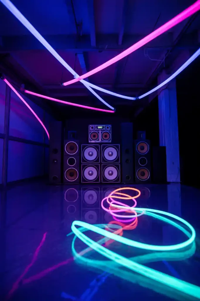 Neon Glow Dance-Off