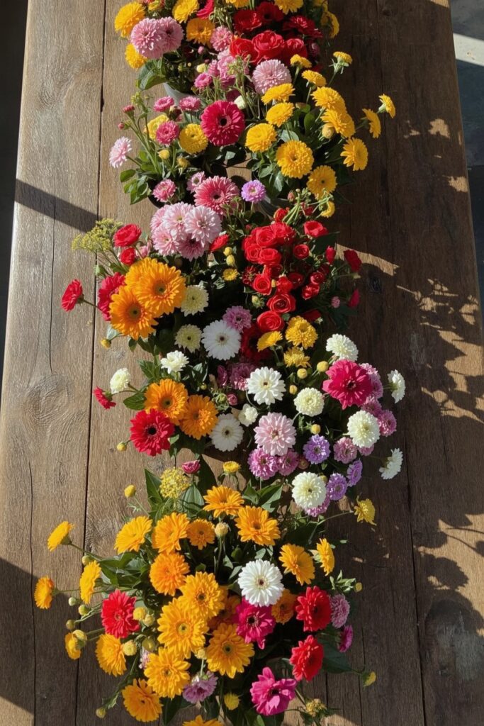School Colors Floral Arrangements