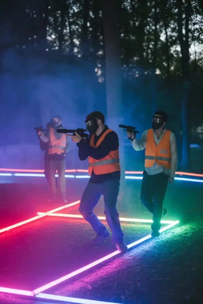 Glow-Stick Laser Tag