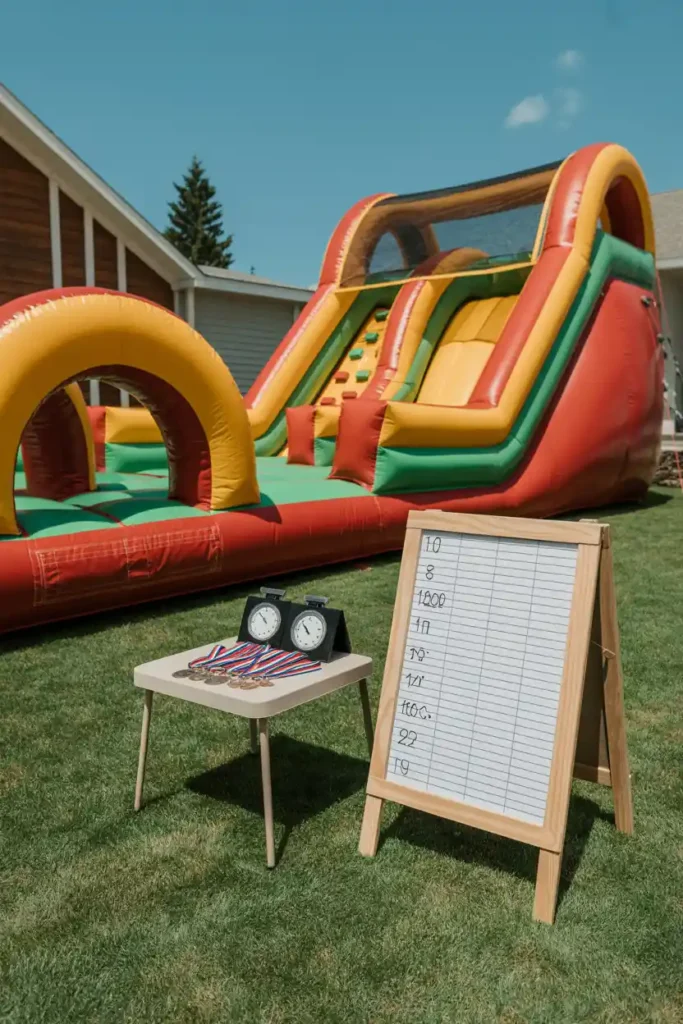 Inflatable Obstacle Course Challenge