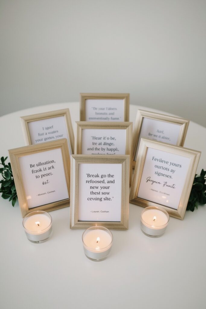 Framed Graduation Quote Clusters