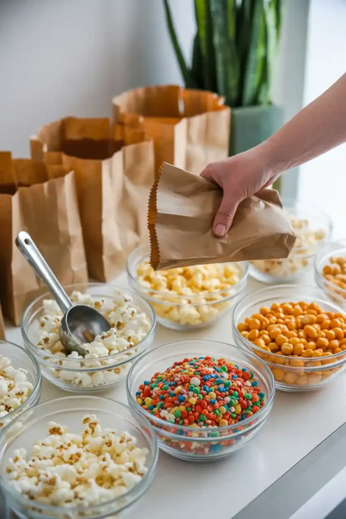 Gourmet Popcorn Mix-In Station