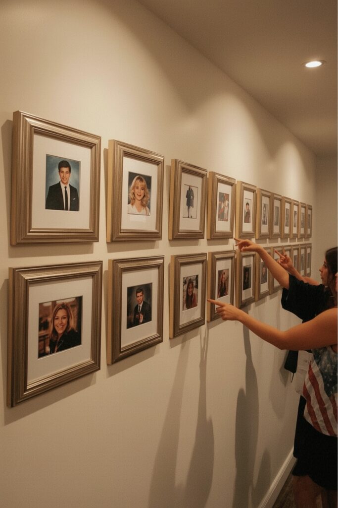 Photo Wall of Graduate’s Journey in Frames