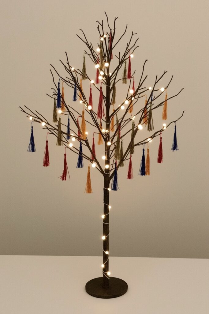 Tassel Garland Mini Trees