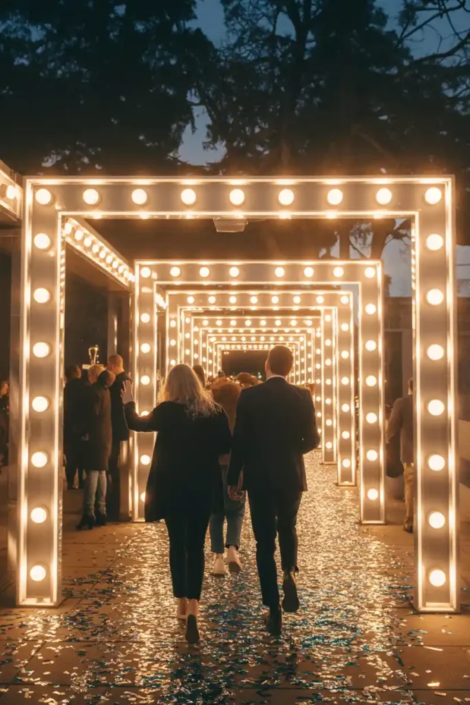 Marquee “2025” Light Tunnel