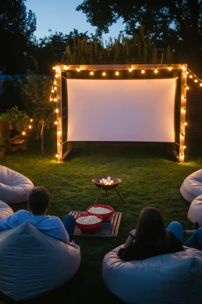 Outdoor Movie Night with Grad Films