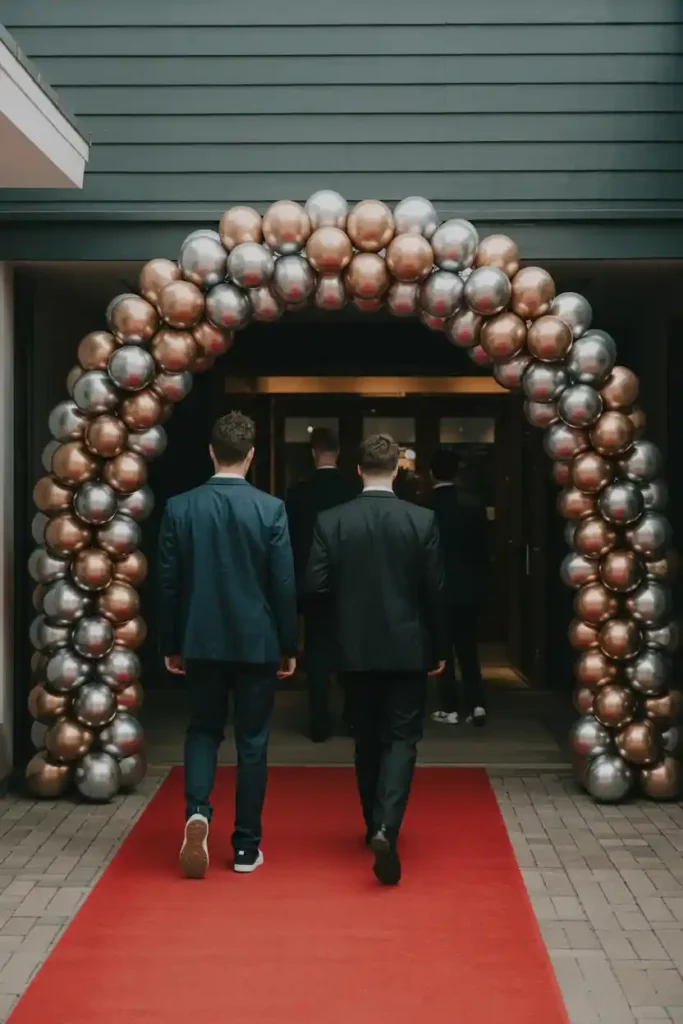 Balloon Arch Runway Entrance