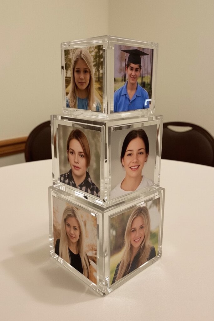 DIY Photo Cubes with Life Stages