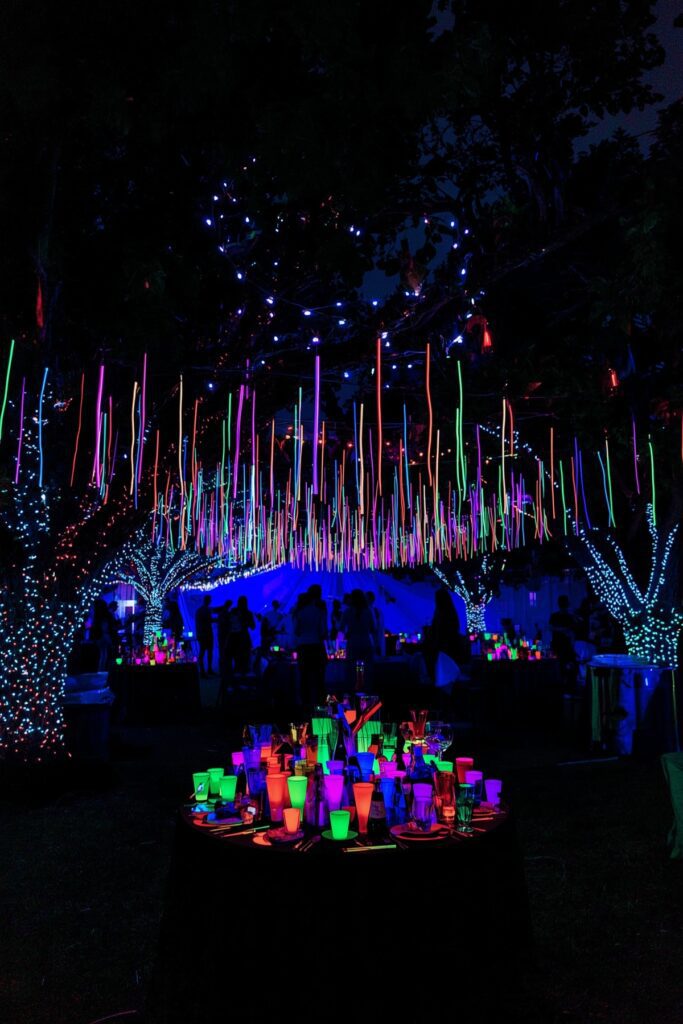 Glow-in-the-Dark Party for Nighttime Fun