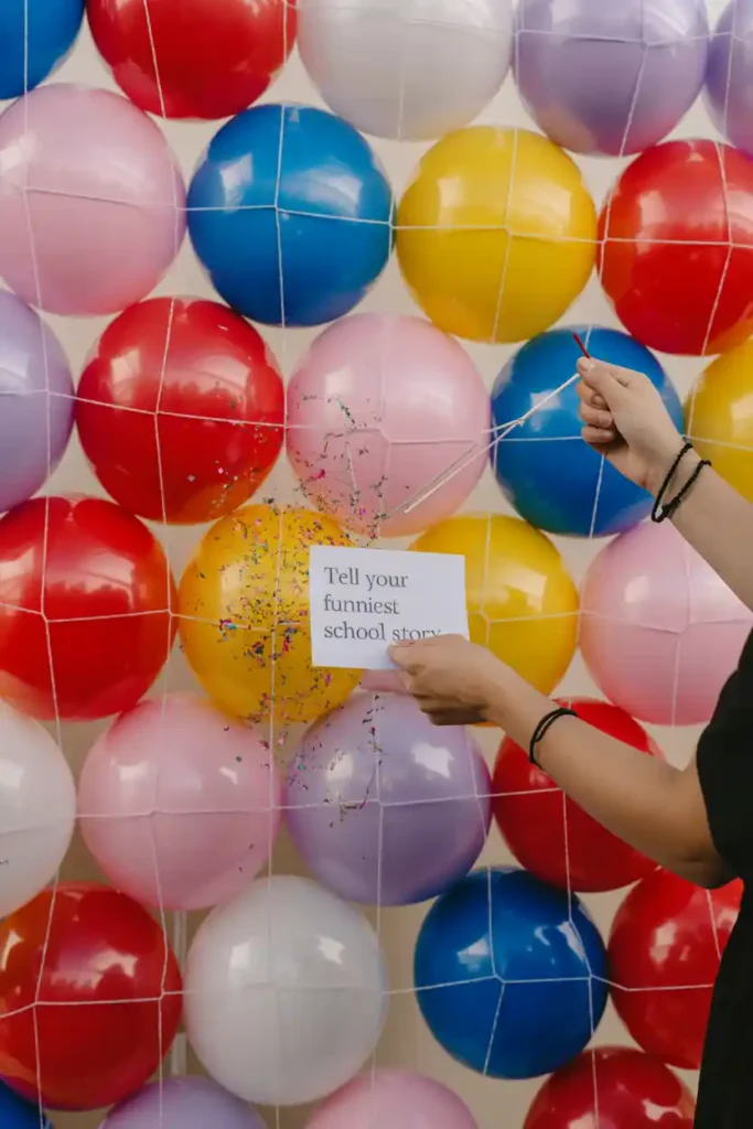 Balloon Pop Confession Game