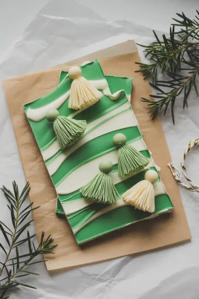Matcha White Chocolate Diploma Bark