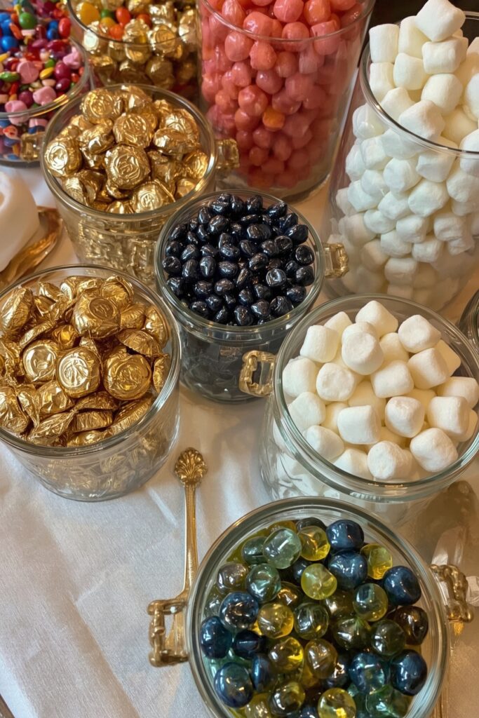 School Color Candy Buffet Station