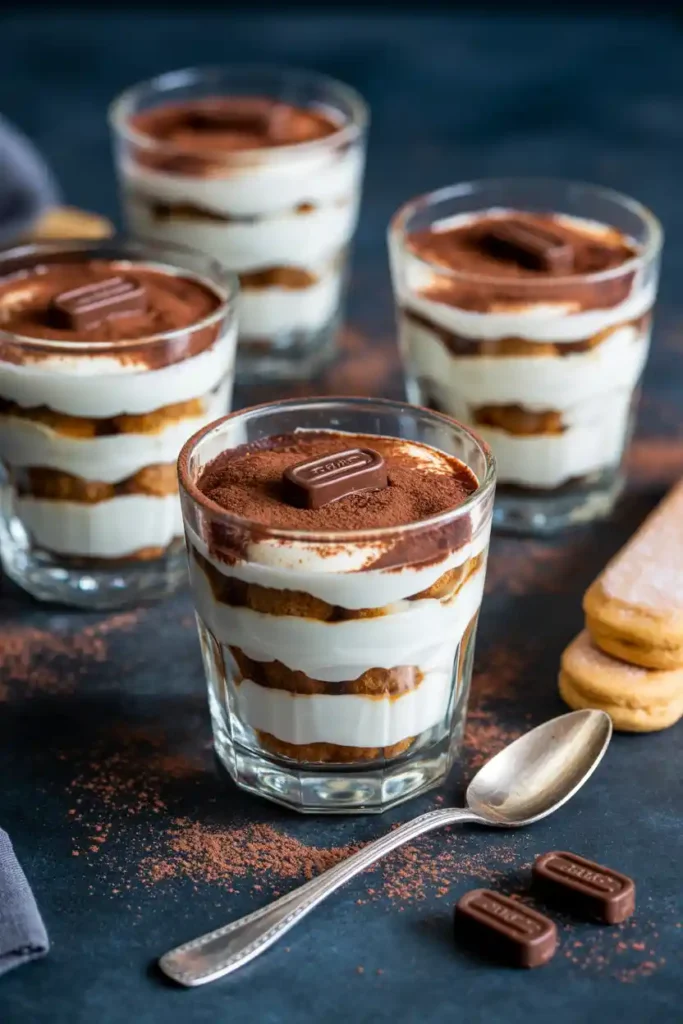 Espresso-Infused Tiramisu Cups