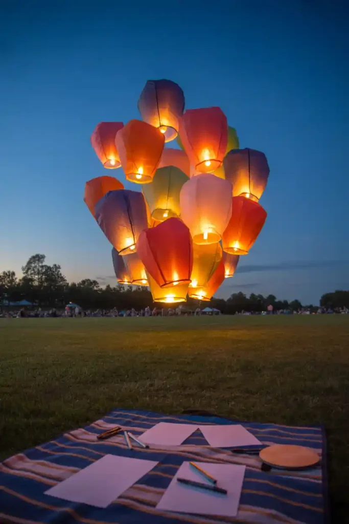 Farewell Lantern Release Finale