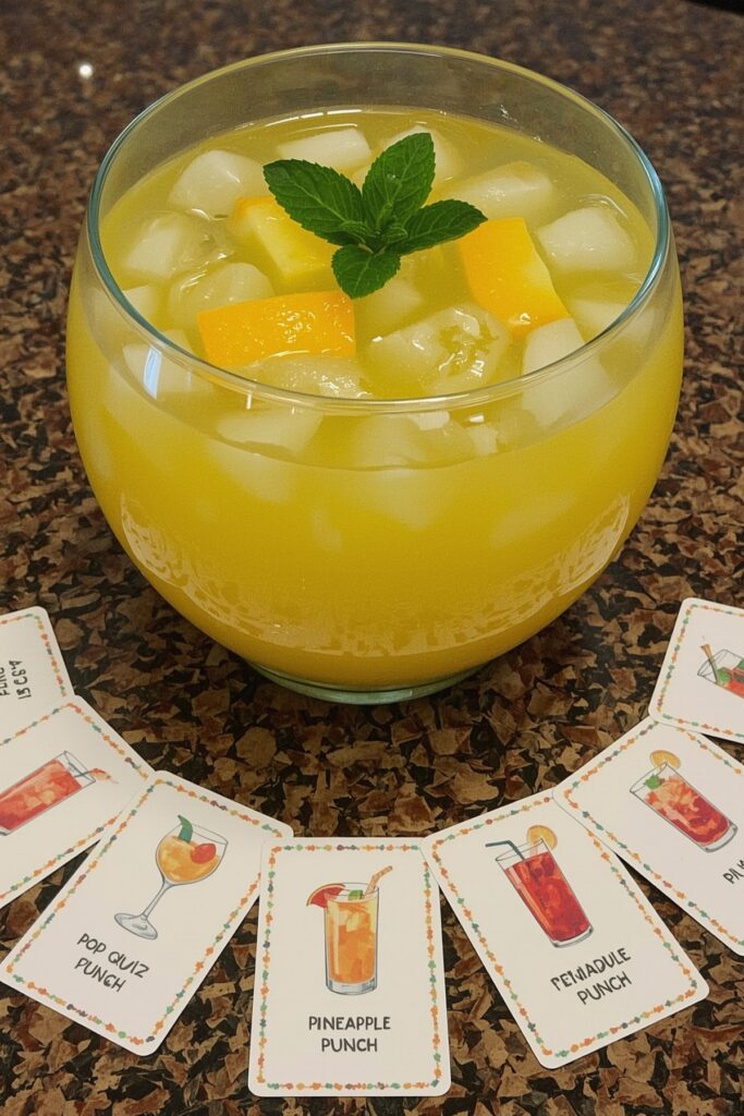 Pop Quiz Pineapple Punch