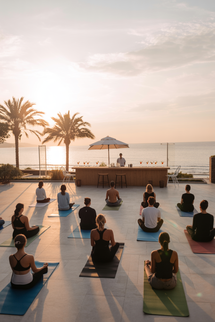 Sunset Yoga + Mocktail Bar