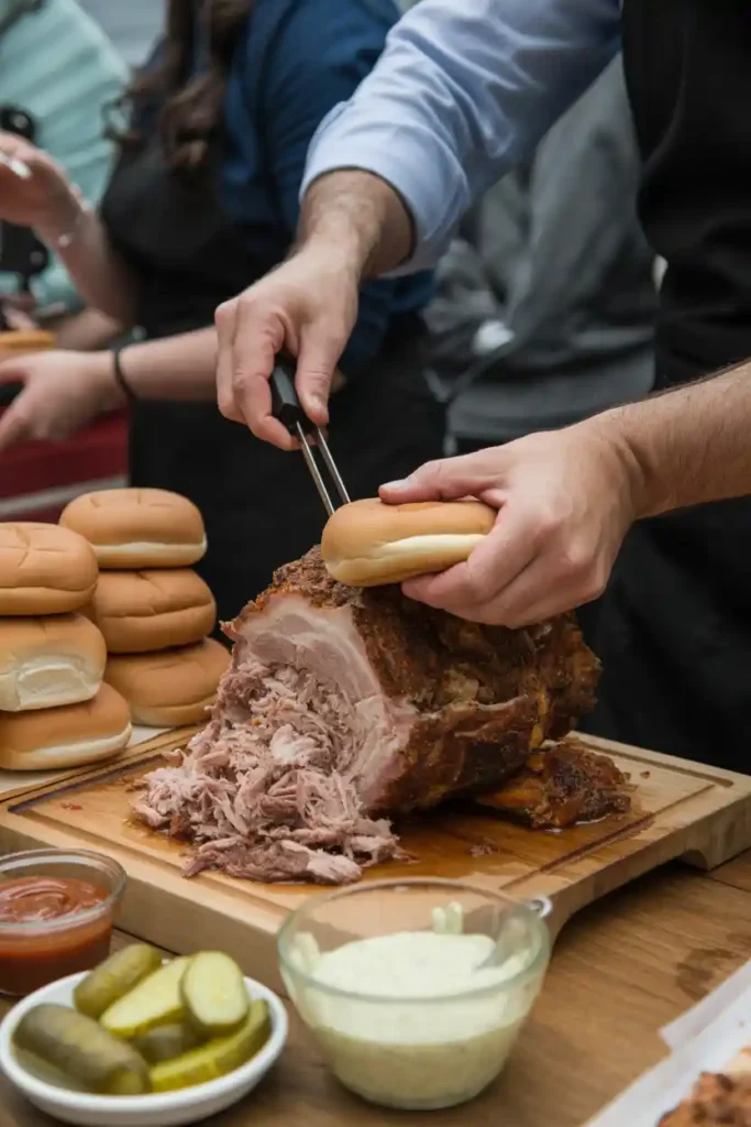 Smokehouse Pulled-Pork Buffet