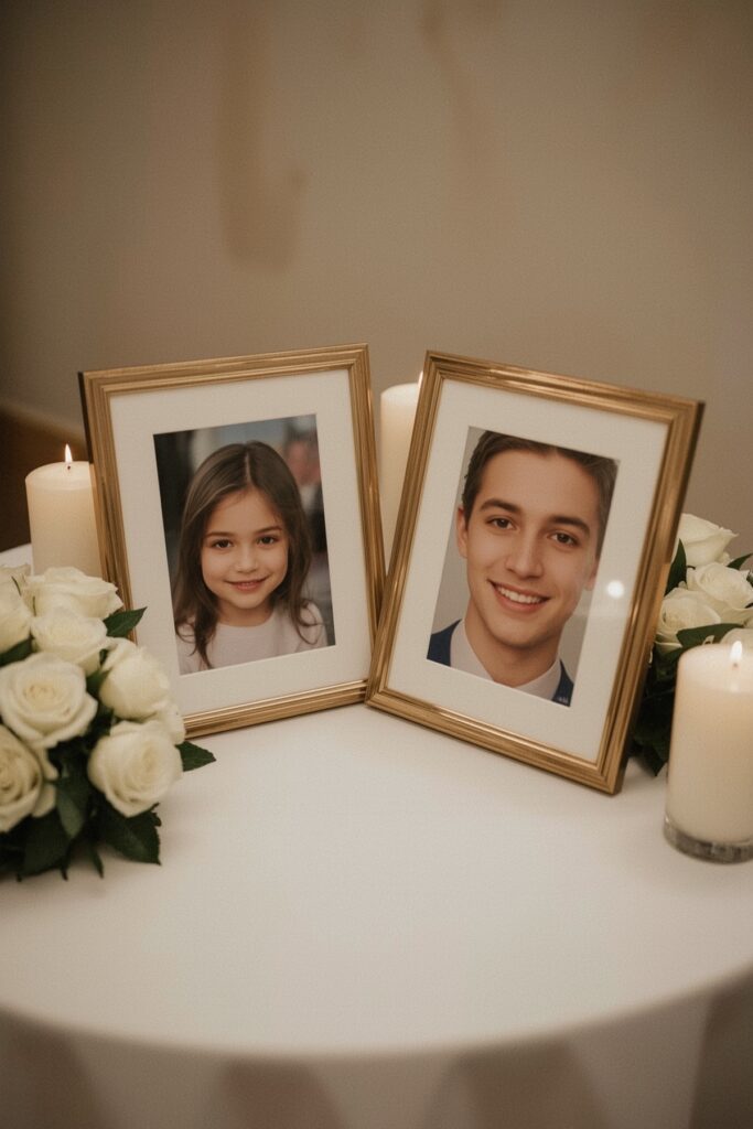 “Then & Now” Centerpiece Frame