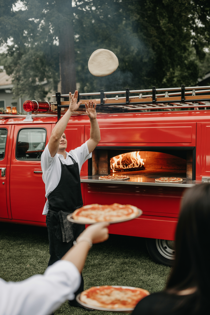 Pizza-Oven Fire Truck Hire
