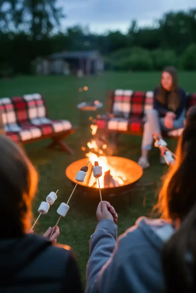 Firepit Finale with Marshmallow Toast and Stories