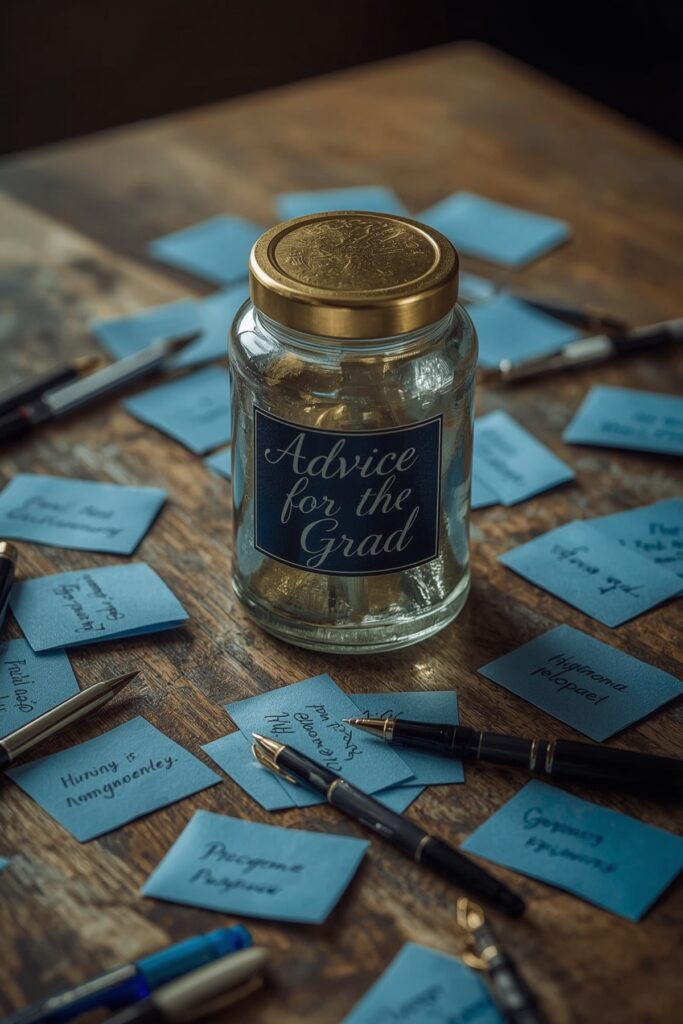 “Advice for the Grad” Golden Jar