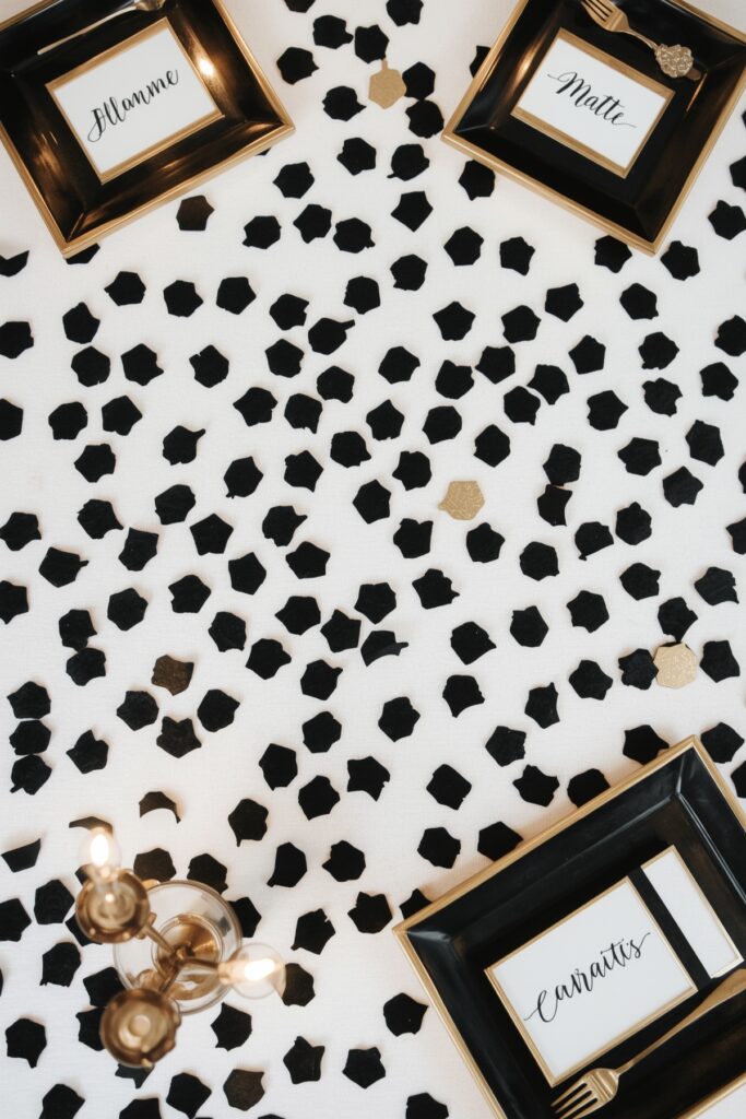 Grad Cap Table Confetti