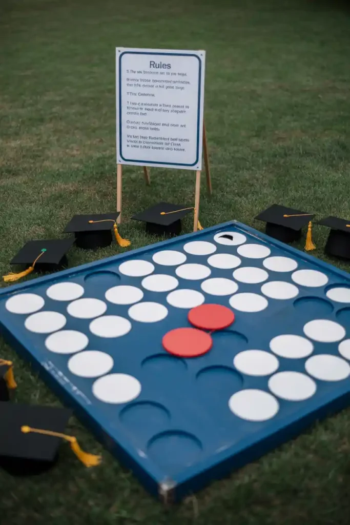 Cap Toss Target Game