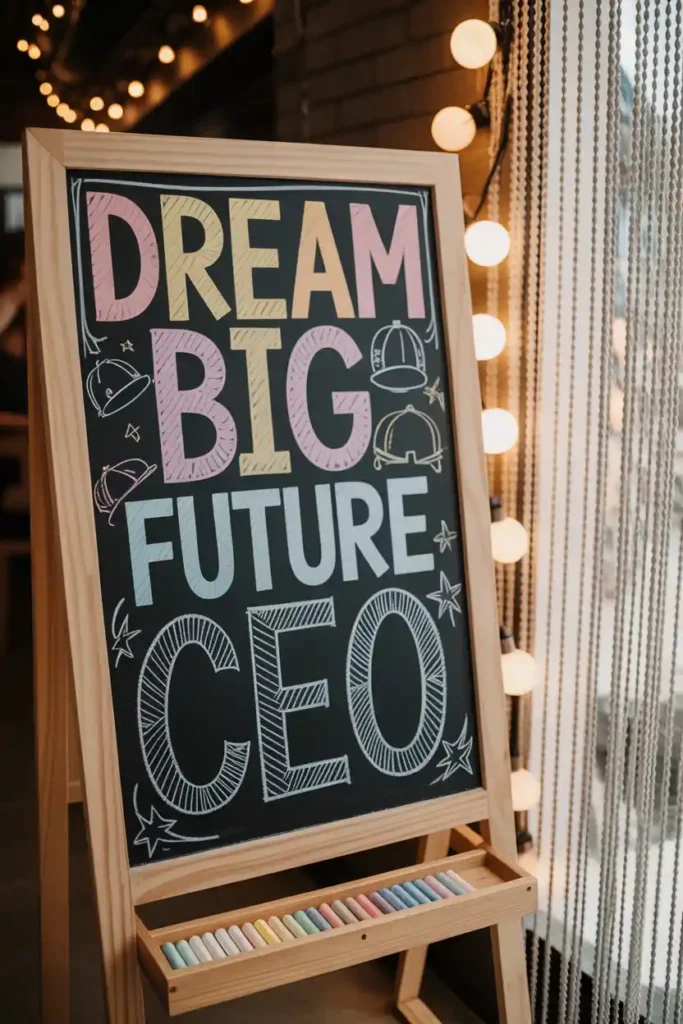 Chalkboard Art Wall