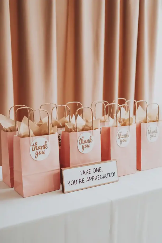 Aesthetic “Thank You” Gift Bags