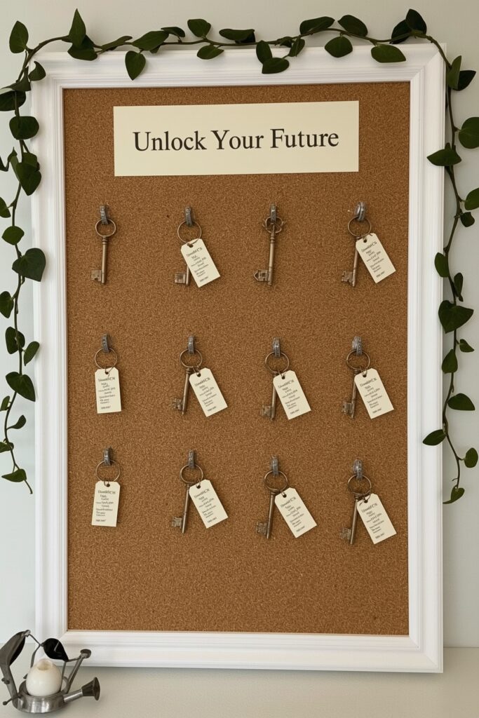 “Keys to Success” Cardboard Display