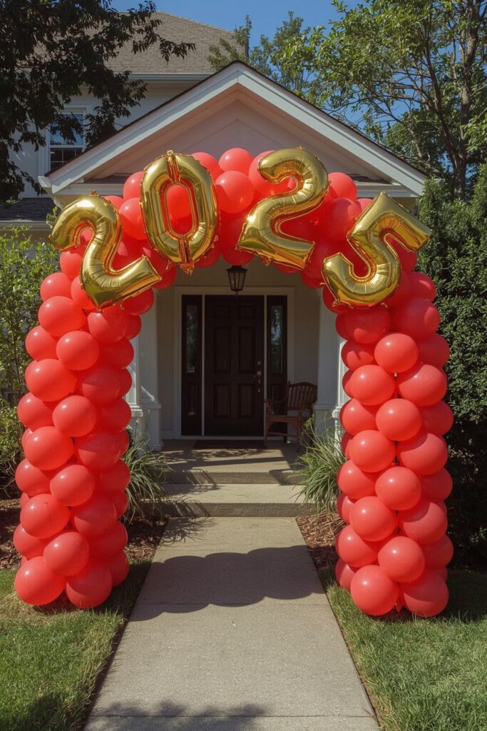 Graduation Year Balloon Arch