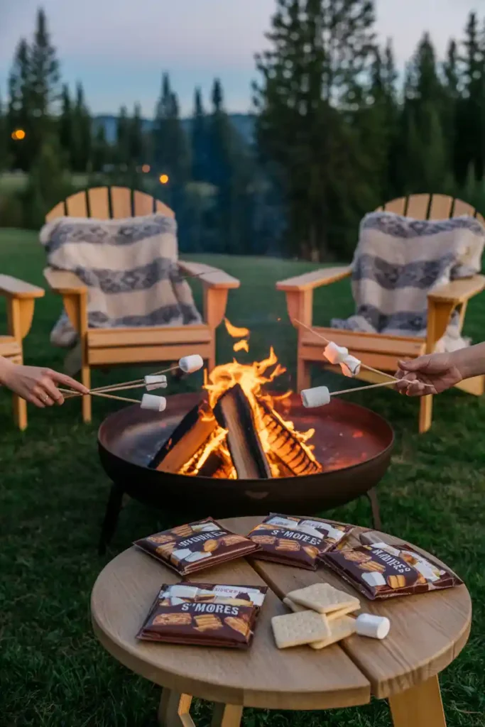 S’mores Fire Pit Circle