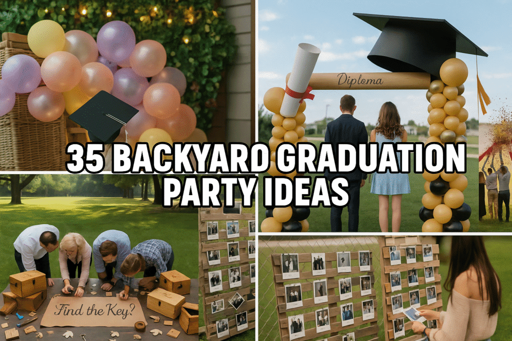 Backyard Graduation Party Ideas
