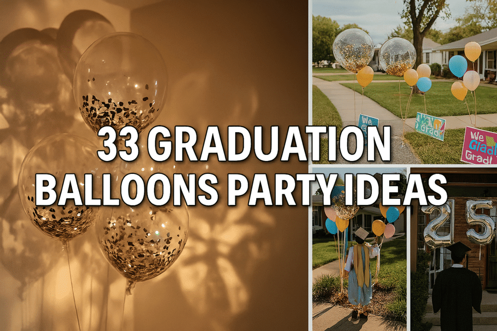 Graduation Balloons Party Ideas