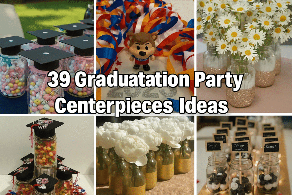 Graduation Party Centerpieces Ideas