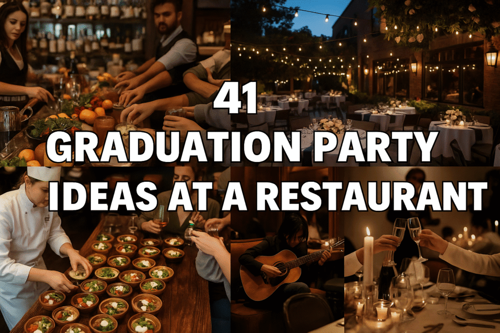 Graduation Party Ideas At A Restaurant