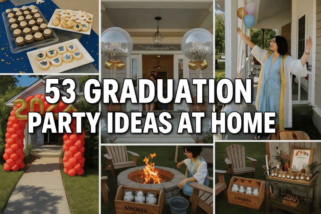 Graduation Party Ideas At Home