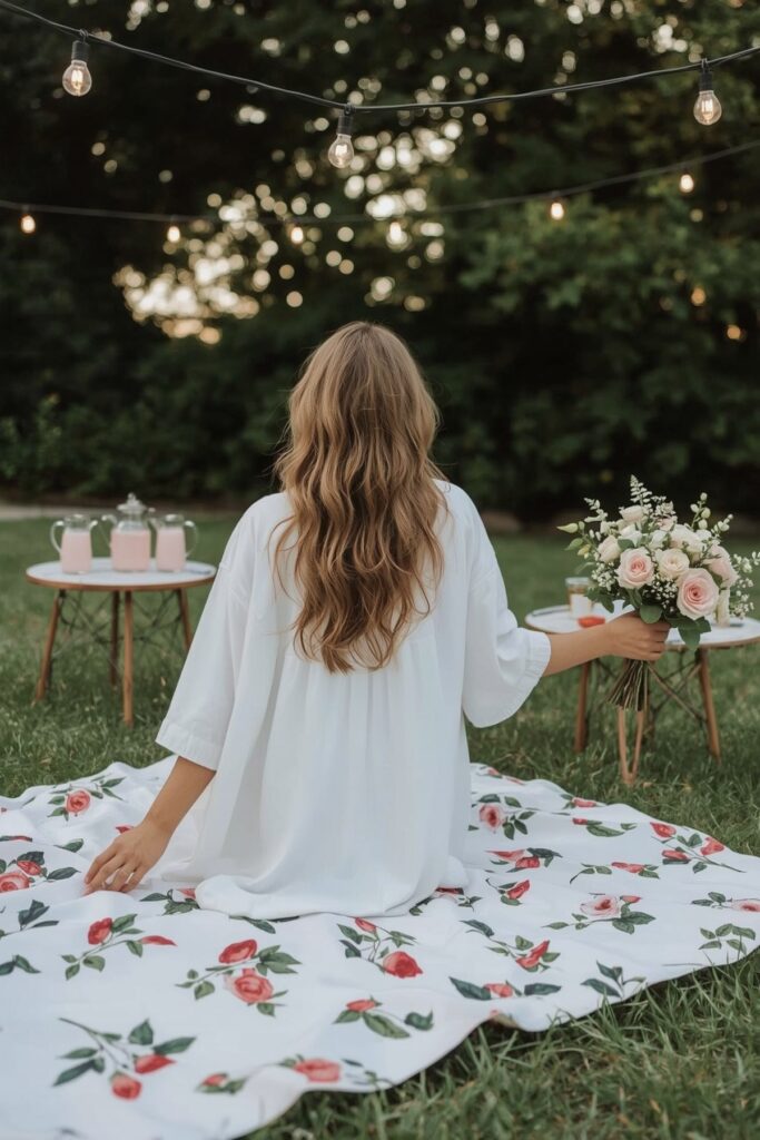 Garden-Inspired Graduation Picnic
