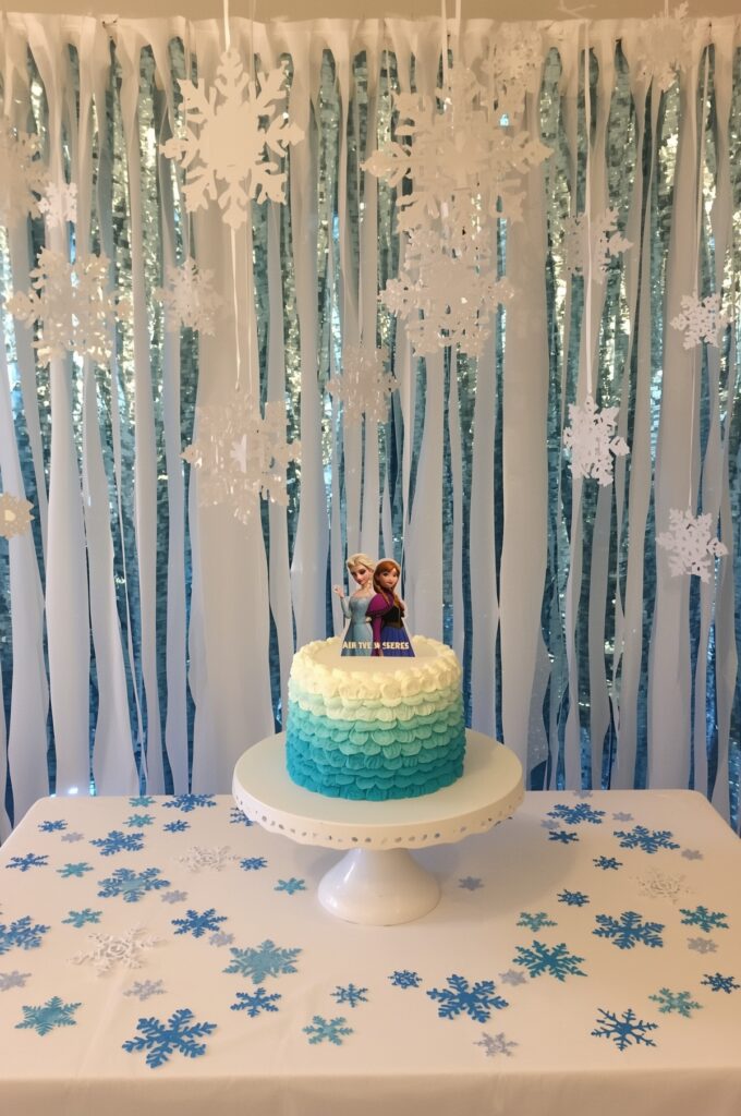 Frozen-Inspired Snowflake Decor

